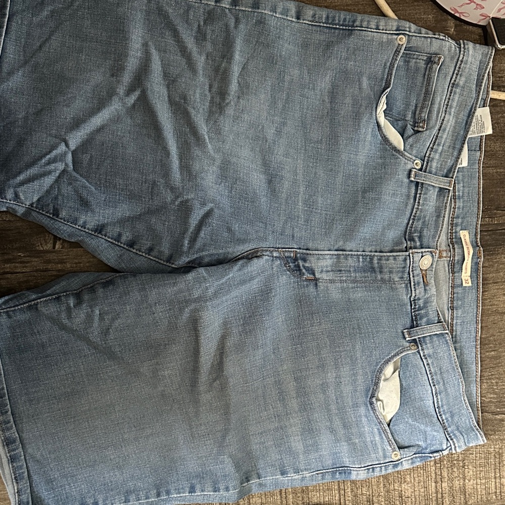 Levi's Light Blue Jean Shorts for Women